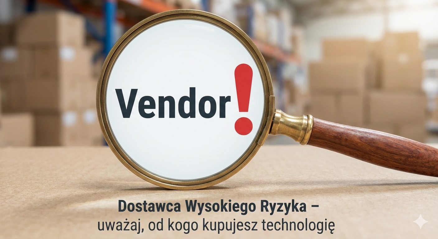 Dostawca Wysokiego Ryzyka – uważaj, od kogo kupujesz technologię