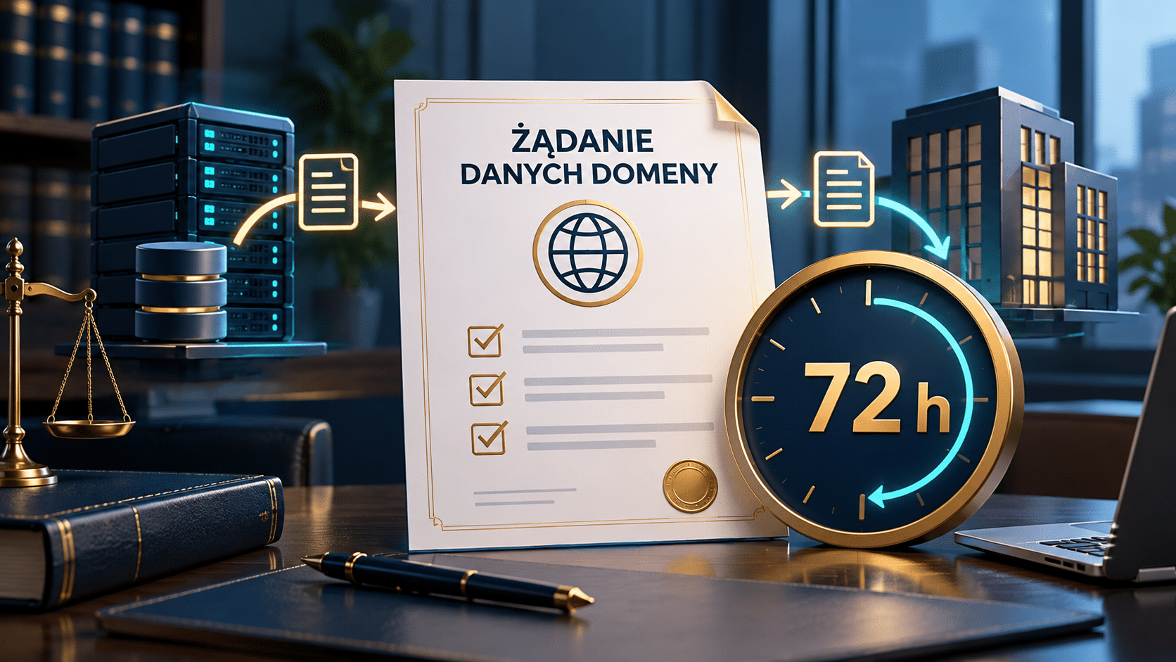 Żądanie danych domeny: 72 godziny na odpowiedź według FAQ KSC
