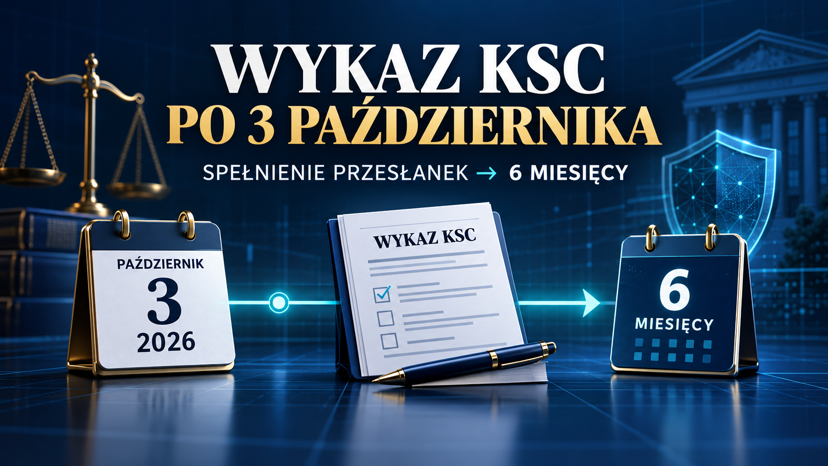 Wykaz KSC po 3 października 2026 r. — kiedy zaczyna biec termin 6 miesięcy?
